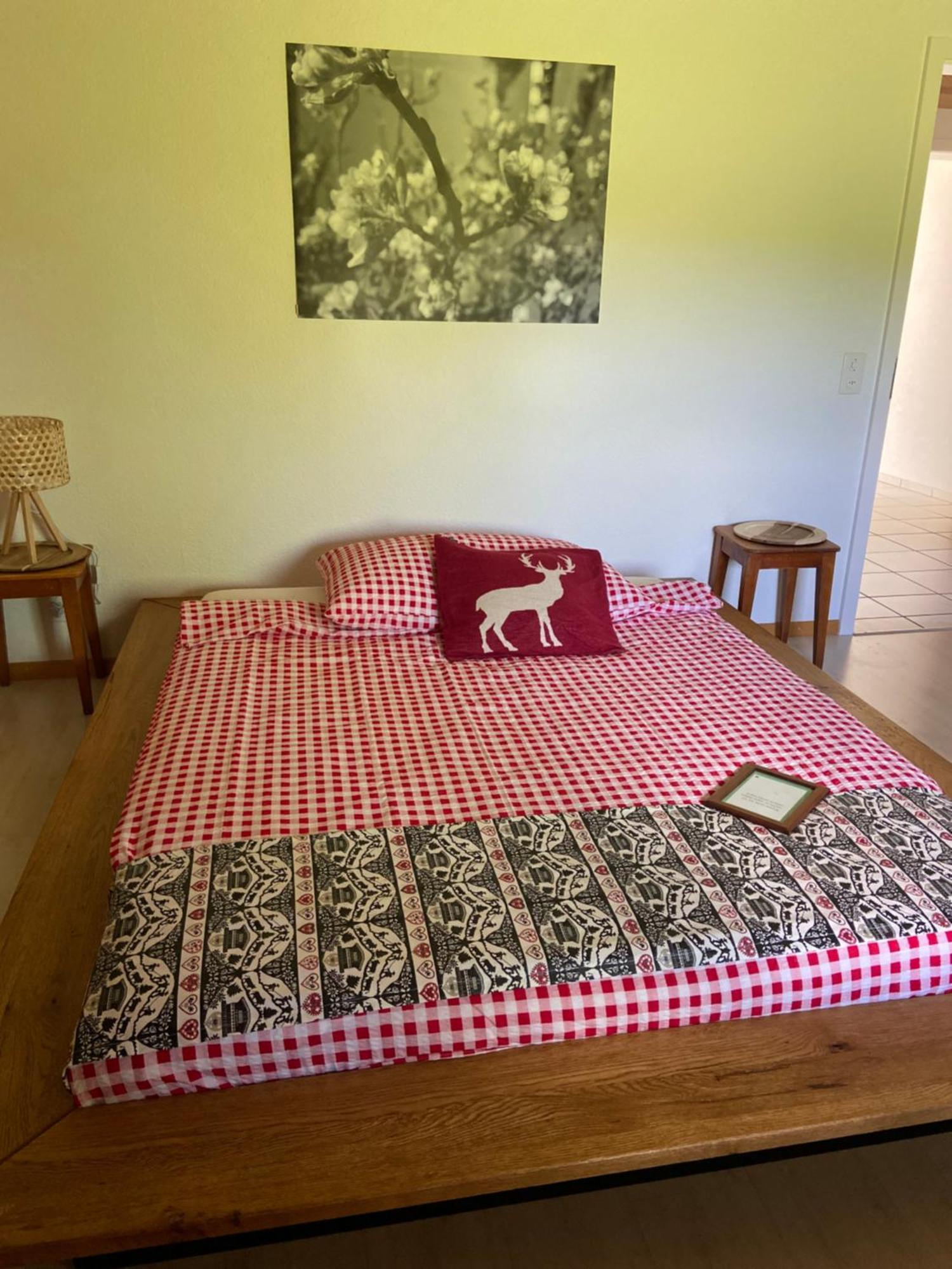 Naturnahe Familienwohnung Ruschegg Luaran gambar