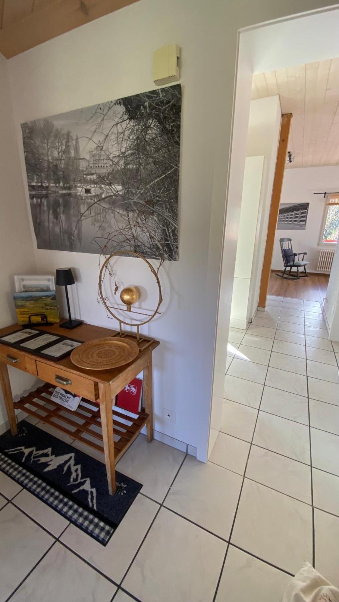 Naturnahe Familienwohnung Ruschegg Luaran gambar